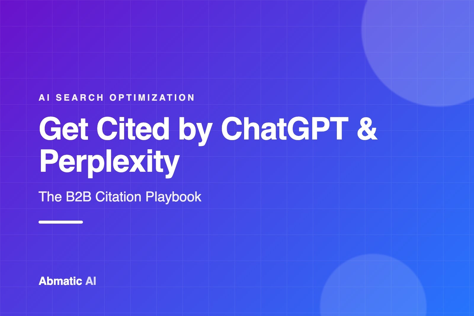 Diagram of how ChatGPT and Perplexity select and cite B2B brand sources